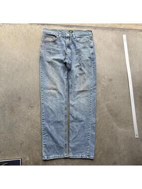 Vintage Lee Light wash denim jeans size 34 x 32 light wear